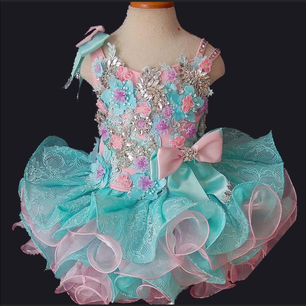 Jennifer Wu Pageant dress 3/4t cupcake.